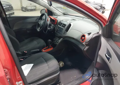 2012 Chevrolet Sonic 2Lt z USA, uszkodzony, nr VIN 1G1JC5SH6C4132679